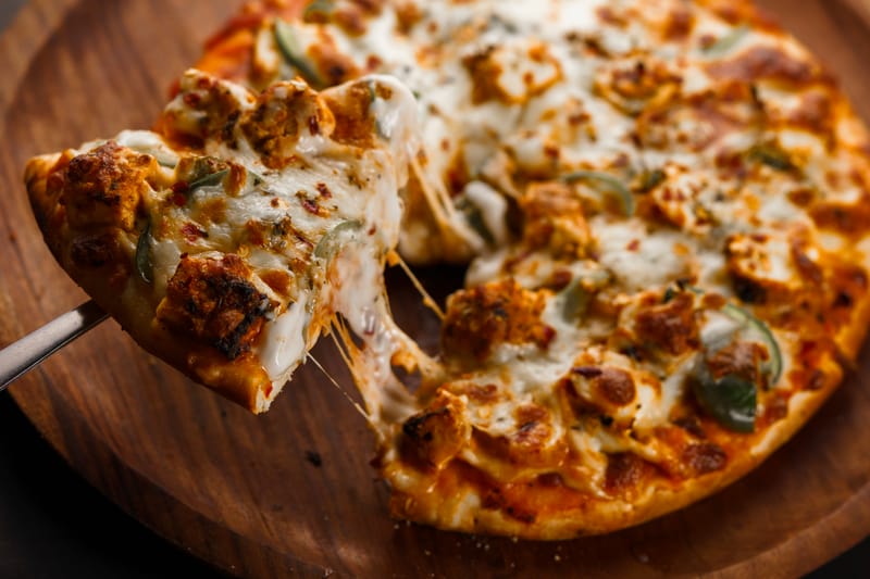 Meat Lovers pizza with premium toppings at pizza luce